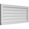 Ekena Millwork Vertical Surface Mount PVC Gable Vent w/ 2"W x 2"H , Brickmould Sill Frame, 40"W x 18"H GVPVE40X1803SN - alternate 2